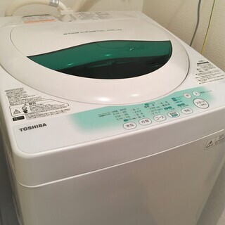 TOSHIBA 洗濯機 STAR CRYSTAL DRUM 5kg
