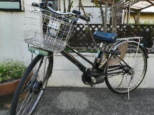 【ご相談終了】【63000円】本州送料込　パナソニック　電動アシスト自転車　新基準　ビビチャージ　ET　 BE-EKET73 　27インチ　バッテリー大容量12ah　防犯登録済