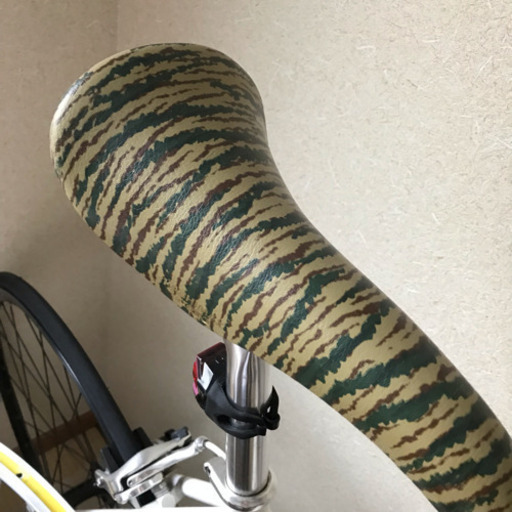 こだわりカスタム】フジ フェザー ピストバイク 52CM 白