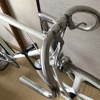 【こだわりカスタム】フジ フェザー ピストバイク 52CM 白
