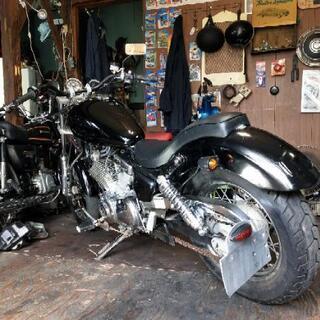 YAMAHAビラーゴ250】アメリカン 大人カスタム 社外マフラー 好調