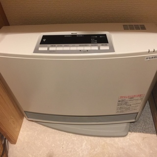 RINNAI ハイスペックモデル！ガスファンヒーター プラズマクラスター