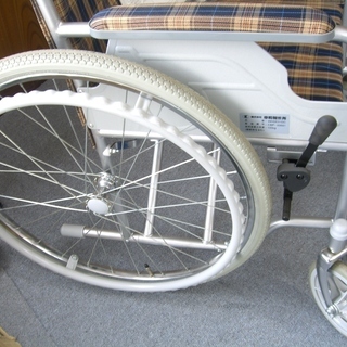 TacaoF スチール製 車椅子 車いす WHSE01DC 介護用品 手動 自走式 折りたたみ式