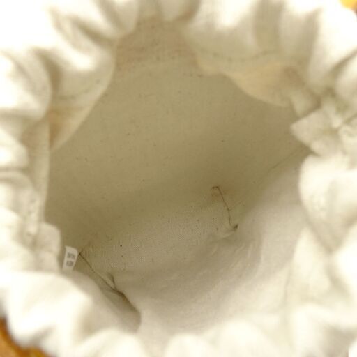 【美品】 ゲンテン genten ☆未使用 42398 モバイルショルダー あんず