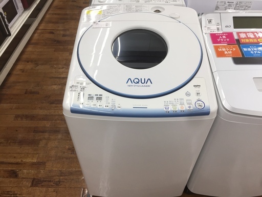 安心の6ヶ月保証つき【トレジャーファクトリー入間店】SANYOの洗濯機の ...