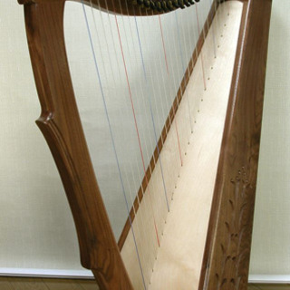 limerick lap harp(リムリック ハープ) フルレバー26弦の画像