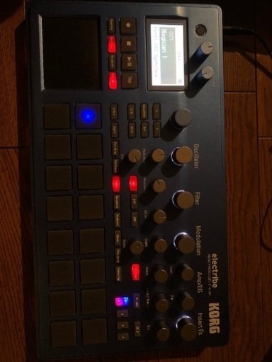 KORG electribe 2 エレクトライブ blue シンセ | monsterdog.com.br