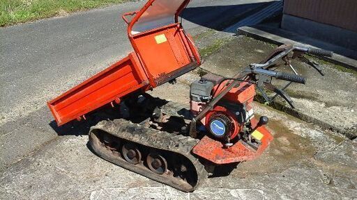 筑水キャニコム 運搬車　手動ダンプ