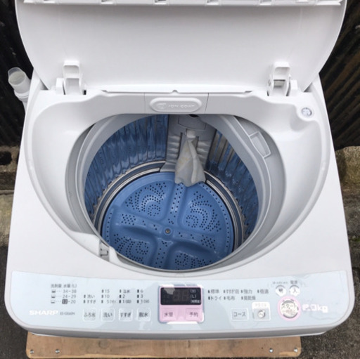 値下げしました❗️SHARP シャープ 6.0kg洗濯機 ES-GE60N-P