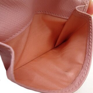 プラダ PRADA 二つ折り財布 SAFFIANO +ST.FLO レザー PESCO ピンク 花柄 1MV204 /046375 【中古】 プラダ PRADA 二つ折り財布 SAFFIANO +ST.FLO レザー PESCO ピンク 花