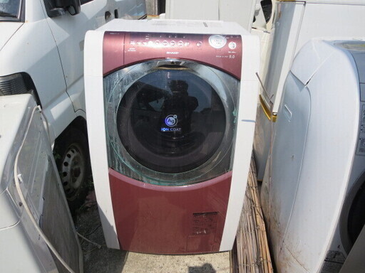 シャープ　ドラム式乾燥付き洗濯機9キロ　ES-HG91F-T　2007年製　夜8時半まで営業中！