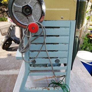 かき氷機　本日昼12時まで