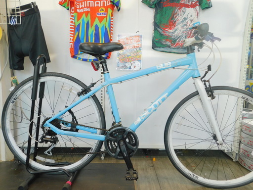 【エコプラス小倉南店】クロスバイク SCOTT SUB40 スタッフ向井オススメ(^^♪ 中古車 自転車 チャリ  通勤 通学 チャリ スポーツ車 福岡 北九州 小倉 南 湯川 中古