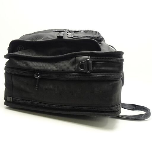 トゥミ TUMI 26160DH エクスパンダブル ビジネスバッグ ナイロン×レザー 黒 ブラック/055374【中古】 トゥミ TUMI 26160DH エクスパンダブル ビジネスバッグ ナイロン