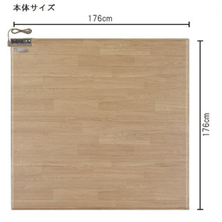 値下 引取限定 新品 Panasonicホットカーペット 2畳相当 ライトベージュ DC-2V4-MC