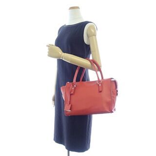 マウロ ゴヴェルナ MAURO GOVERNA ハンドバッグ レザー 赤 リップ