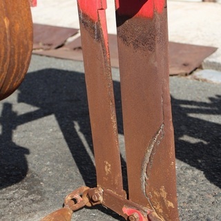 SOLD OUT】ニプロ 振動 サブソイラ S28-OS 心土耕盤破砕 キャスター付 美品