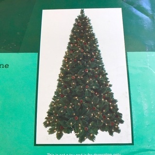 アメリカ製 大型228cm クリスマスツリー