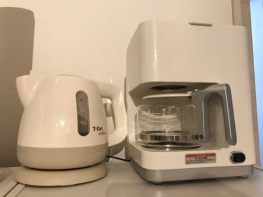 T-fal電気ケトル・コーヒーメーカー☕️セット
