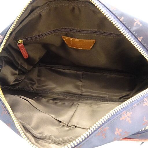 ラシット russet ☆未使用 ショルダーバッグ 斜め掛け ナイロン×レザー