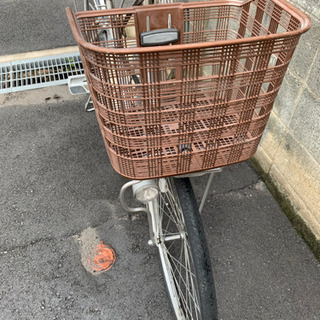 ☆商談中☆ヤマハPAS26インチ6Ah シルバー色 電動自転車
