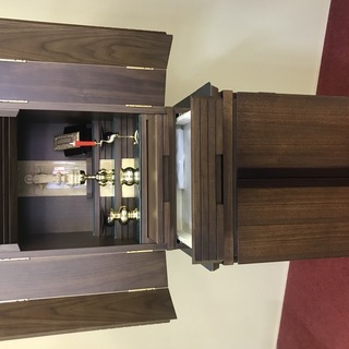 新品　日本製家具調仏壇　W44（70）×H64（134）×D35（43）