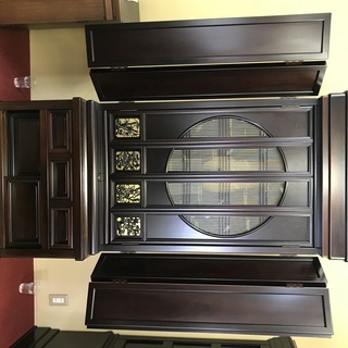 新品　日本製 本紫檀仏壇 円窓 22号 国産品　展示　滋賀県内のみの販売となります。