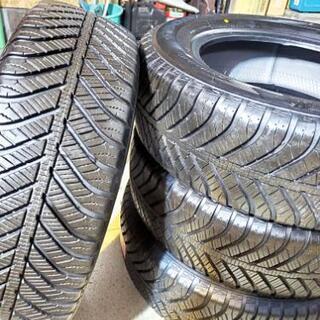 ◆◆SOLD OUT！◆◆工賃込み！超バリ山195/65R15オールシーズンタイヤ交換組み換え工賃コミコミ価格☆グッドイヤー4シーズン