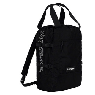 ※supreme Tote Backpack black