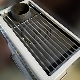 季節、空調家電 燃焼確認済【コロナ】SV-V4512MC ポット式輻射 煙突式 