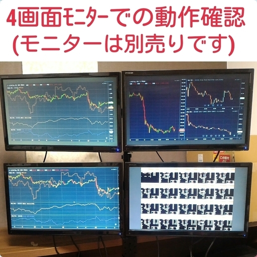 新品 4画面・5画面対応 株トレード・FX向けPC Ryzen 【公式通販】