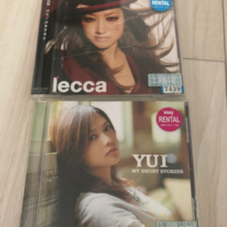 【交渉中】lecca ＆ YUIのCD♪