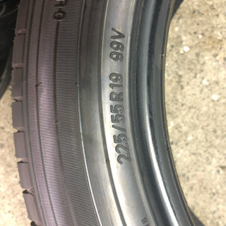 225/55R19 夏 バリ山 新車脱がし CX5.CX8.エクストレイルなどに！