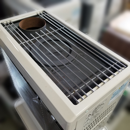 札幌市 サンポット 煙突式 反射式 石油ストーブ KSH-482KL 中古