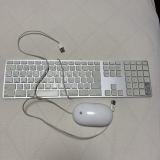 mac用　キーボード、マウス　中古