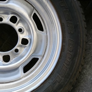 ジムニーSJ30　純正ホイール＋スタッドレス