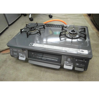 札幌 2019年製! 美品 プロパン ガステーブル ガスコンロ 水無しグリル リンナイ RT64JH6S 高年式 LP 