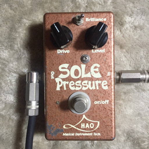 フェンダー系最高のオーバードライブ　HAO Sole Pressure オーバードライブ