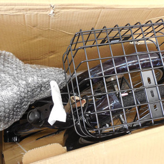 PayPay対応 未使用品 AIJYU/アイジュ◇カゴ付き折りたたみ自転車 6段