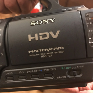 【無料 0円！】Sony HDV handycam HDR-FX1