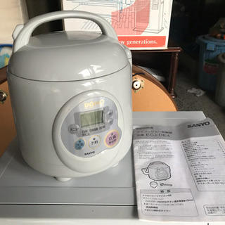 サンヨー マイコンジャー炊飯器 ECJ-DE4 2001年製