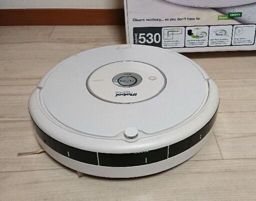 ルンバ 530 2011年頃 箱付き iRobot Roomba 自動掃除機 白色