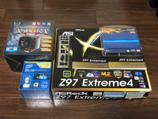 i7 4790K + Z97 Extreme 4 + 8GB + 阿修羅