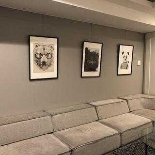 自由にアレンジ可能！6ピース・70万円で購入 特注家具プレミアムオーダーミネルバ グレー ベージュ ソファ