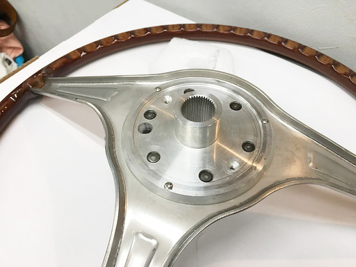 ポルシェ356B 356C 1960~1965 ウッド ステアリング リプロ品 1961 1962 1963 1964 直径417mm スピードスター ハンドル