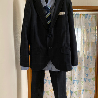 男の子140cm子供用スーツ
