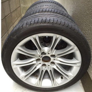 決まりました。18インチ タイヤ、ホイールセット