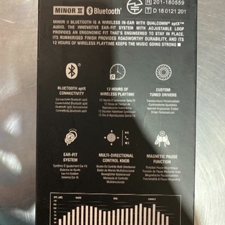 マーシャル マイナー2 イヤホン Bluetooth