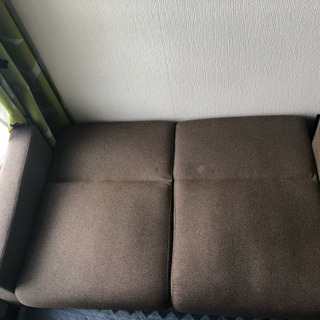 茶色のソファー