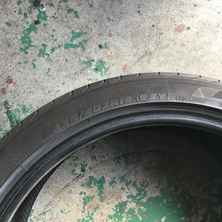 廃棄タイヤ　BRIDGESTONE　ADVAN　SPORT　22...